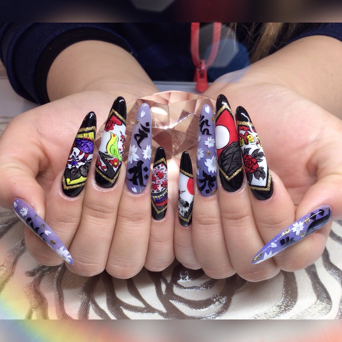 ꮯᴴᴵᴮᴵ 和柄 10本 Art Nail Fashion Scalp Beauty Nailart Naildesign Long Longnail ネイルデザイン ロング スカルプチュア ネイル ロングネイル 花札 和ネイル 和柄 派手 梵字 T Co Artxlseb8o Twitter ꮯᴴᴵᴮᴵ 和柄 10本 Art Nail Fashion Scalp Beauty Nailart Naildesign Long Longnail ネイルデザイン ロング スカルプチュア ネイル ロングネイル 花札 和ネイル 和柄 派手 梵字 T Co Artxlseb8o Twitter