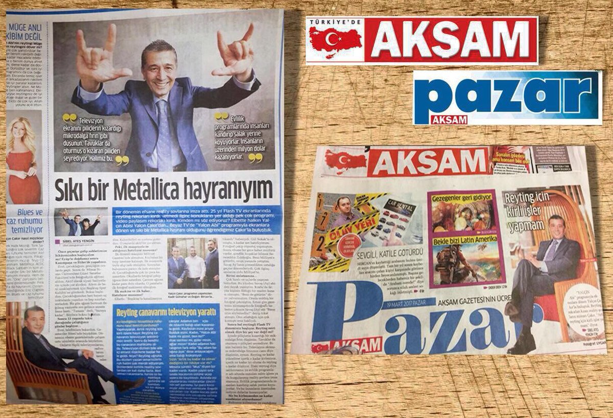 Yalçın Çakır hakkında daha önce duymadığınız gerçekler. Röportaj AKŞAM gazetesinde!
aksam.com.tr/pazar/yalcin-c…