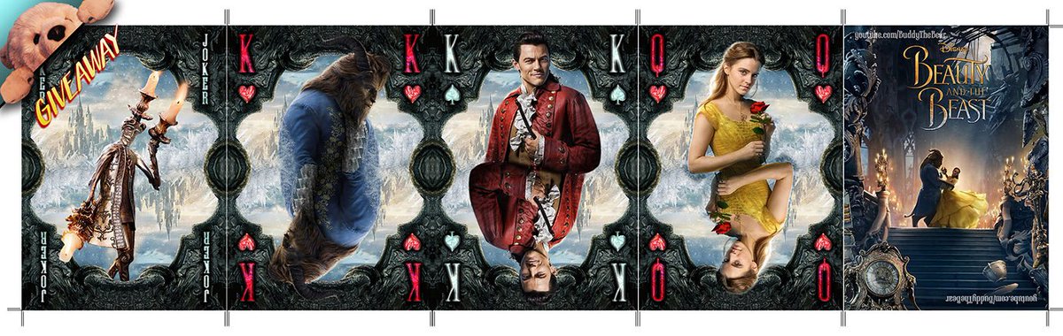 Buddy_TheBear's tweet image. Free printable Playing Cards from Beauty and the Beast ^ ^
iluzija.org/youtube   Get them now ;)
#BeautyAndTheBeast #playingcards