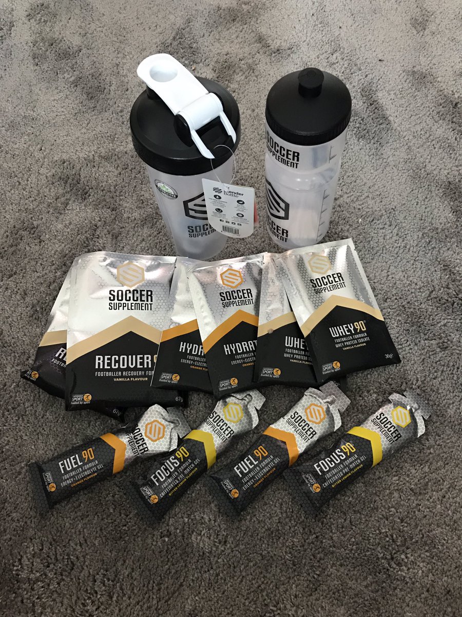 Big thanks to <a href="/SocSupplement/">Soccer Supplement</a> for my delivery..can't wait to try it 😎