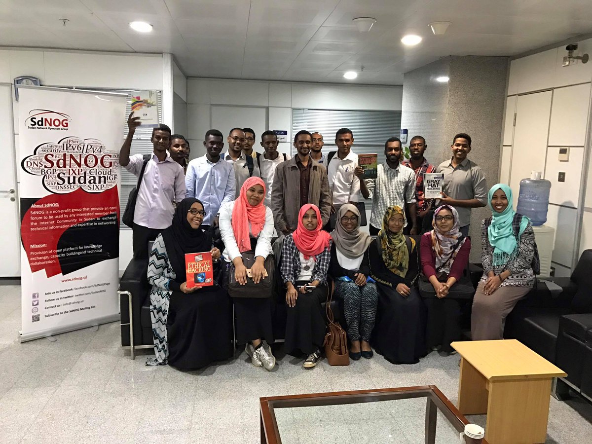 SudanNOG's tweet image. #Unix_Boot_Camp reports (4 Workshops) have been uploaded to #SdNOG website at : sdnog.sd/index.php/acti…