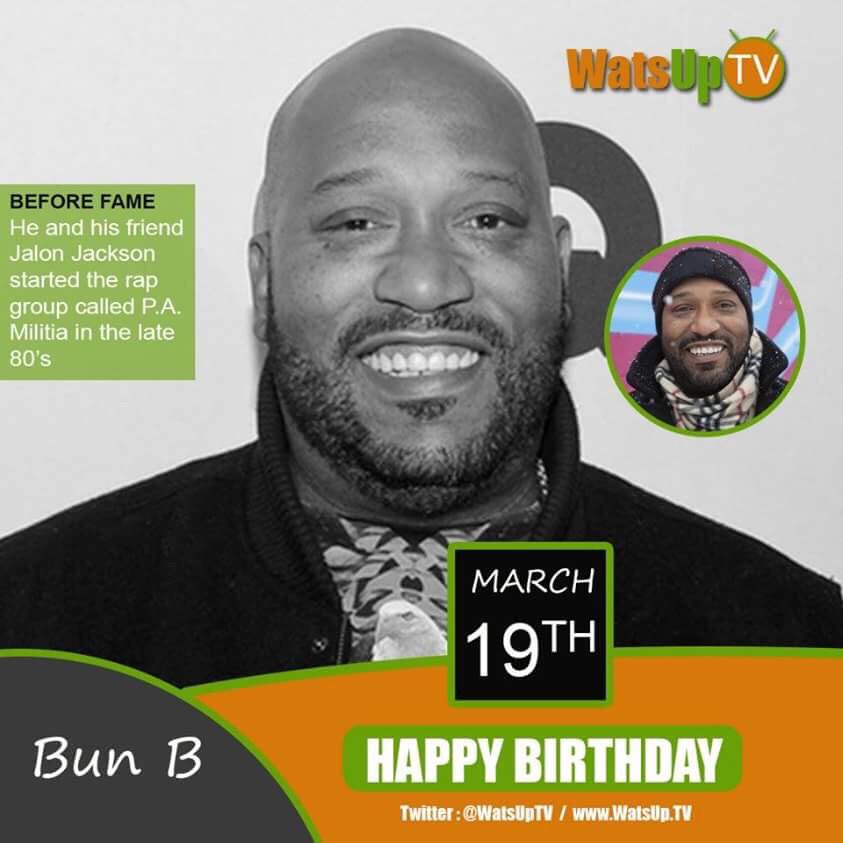 Happy birthday to Bun B. 