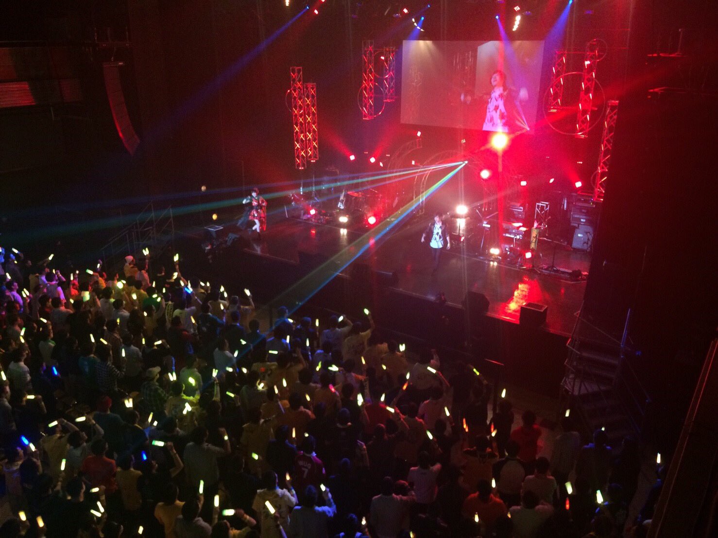 小林竜之 な なんと 本日は Wugの田中美海さんのソロイベにシークレットゲストとして出演させていただきました 革命デュアリズムと 運命の女神をコラボさせていただきました ファンの皆様お邪魔しました みにゃみ 誘ってくれてどうもありがとう