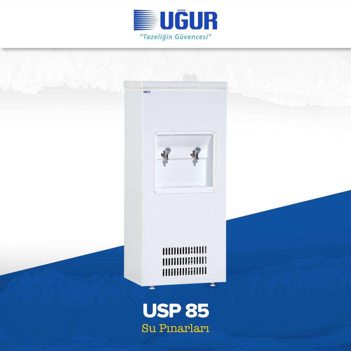 Su şebekesine doğrudan bağlanabilen USP 85 Su Pınarı, su ihtiyacınızın en pratik, en ekonomik yardımcısı... ugur.com.tr/urun/usp-85
