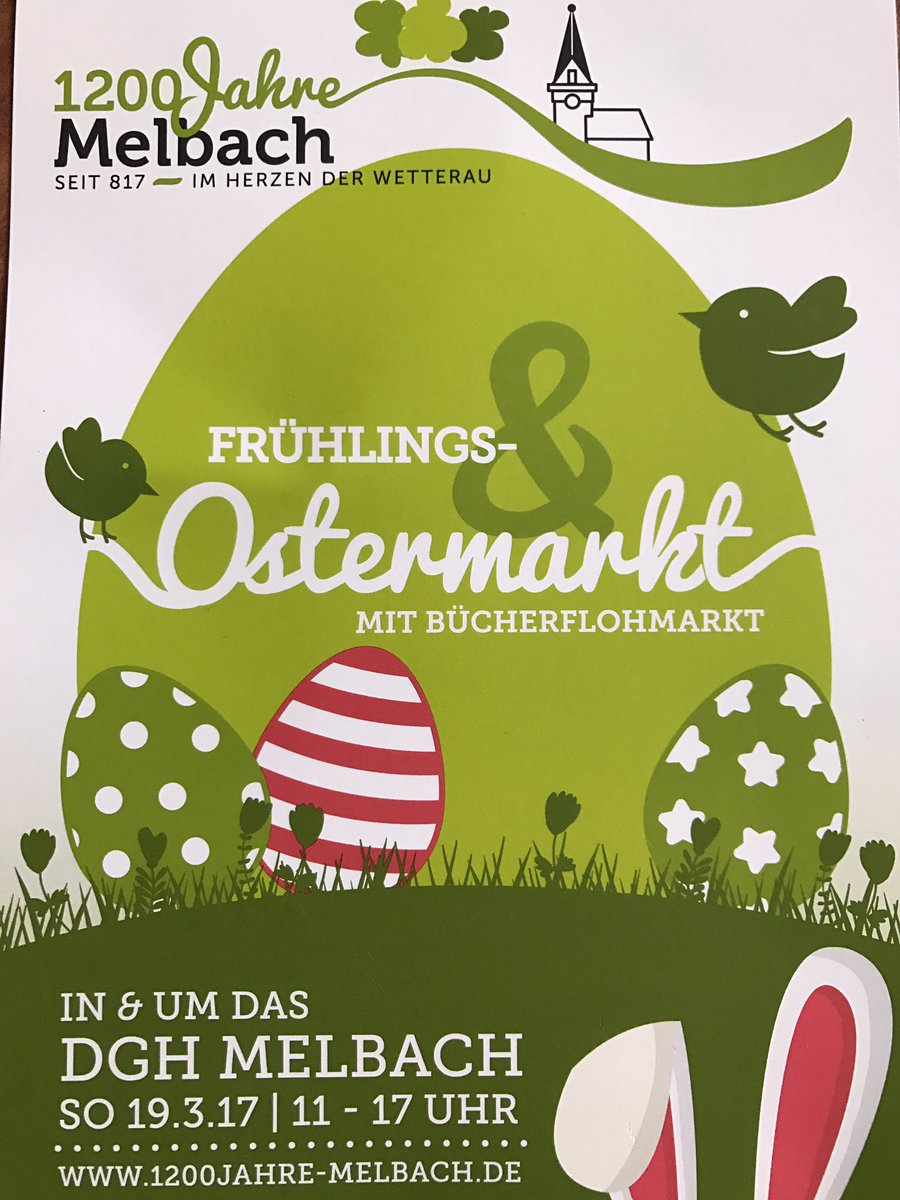 Rouven Kotter Lasst Euch Vom Wetter Nicht An Die Couch Fesseln Heute Gibt S Ein Lohnenswertes Ziel 10melbach Ostermarkt Kartoffelpuffer T Co Yv1efye5w5