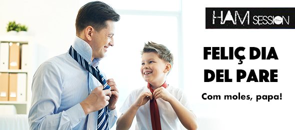 ham_session's tweet photo. FELIÇ #DIADELPARE!!!
La vida no inclou un manual d'instruccions, però amb sort la meva ve amb un Pare que sempre es preocupa per mi... https://t.co/NUAKUeUhYn