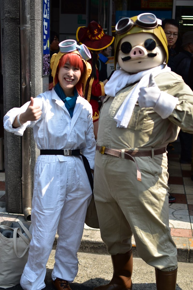 にょろ Ar Twitter ポルコとフィオ ストフェス17 コスプレ 紅の豚