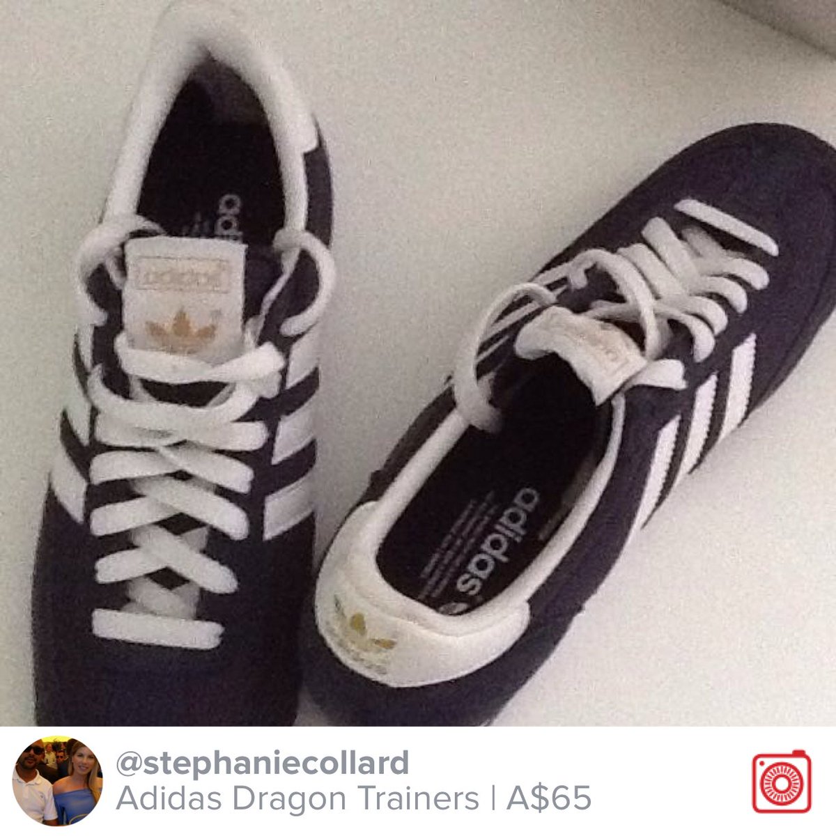 BeautySoiree's tweet photo. Selling Adidas Dragon Trainers A$65 https://t.co/m3pJ4dOnT8 #carousell @thecarousell https://t.co/DX2P8c3JJk