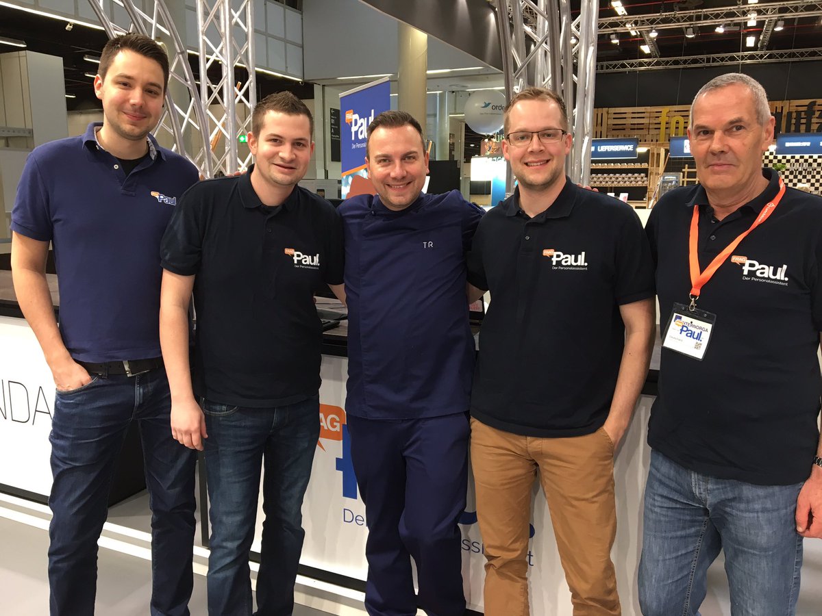 fragPaul's tweet photo. Heute Kochshow mit #TimRaue auf der #Internorga in B1.2. Besuchen Sie auch @fragPaul den #personalassistenten auf dem Stand der @METRO_CC_DE https://t.co/zhML4bcyks