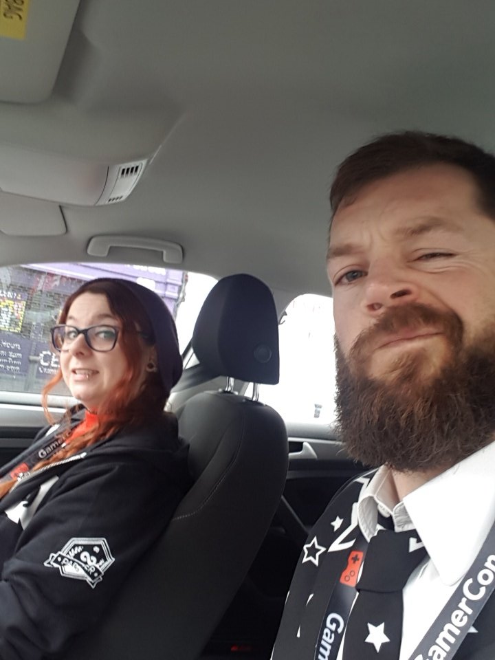 CelticWarRoom's tweet photo. @Antitinkerbell and Rog have their game faces on #GamerCon #gamerconDublin #commutingwhilefemale https://t.co/5SC8JmQ5PB