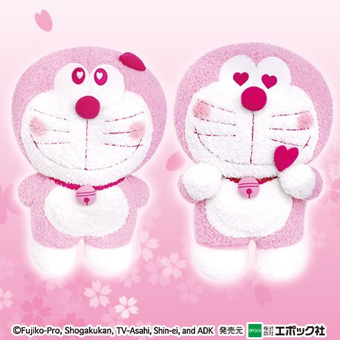 アドアーズ渋谷店 Pa Twitter 景品情報 桜ドラえもん ドラミちゃんマスコット 桜ドラえもんｂｉｇむいぐるみ 3 23日藤樹予定 ピンク色のどらえもんが春らしくてとてもかわいいです アドアーズ