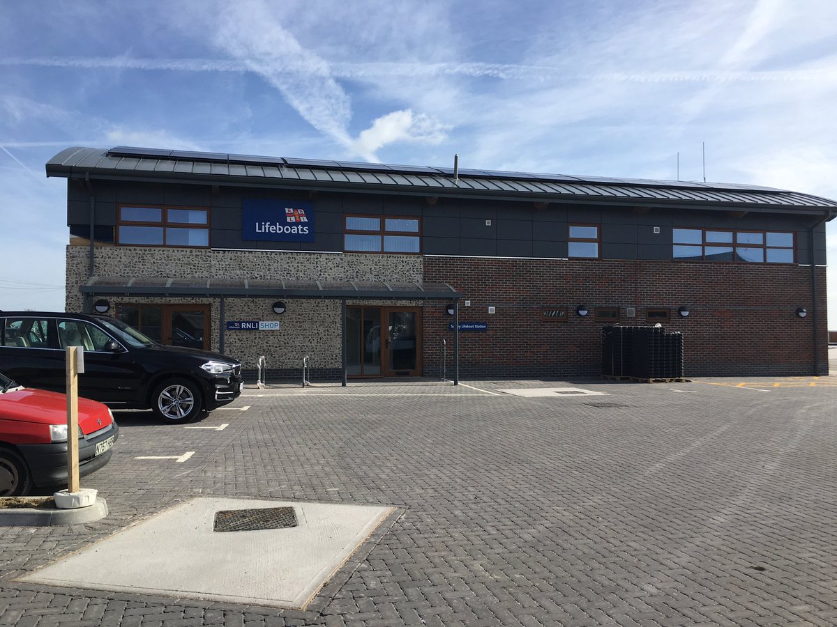 Our new lifeboat station at Selsey!