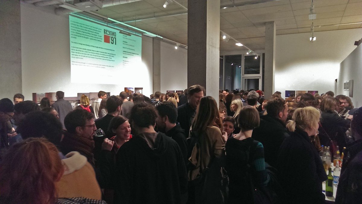 Beyond_91's tweet photo. What an evening! Thanks to everyone who came to the opening of our #Beyond91 exhibition! https://t.co/Ghl4Oup1Xk