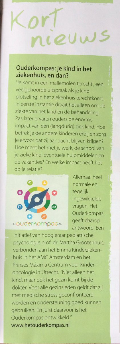 Hetouderkompas: Je kind in het ziekenhuis en dan? Alle informatie op een rijtje <a href="/Kinderfonds/">Ronald McDonald Kinderfonds</a> <a href="/HetOuderkompas/">Het Ouderkompas</a> <a href="/prinsesmaximac/">PrinsesMáximaCentrum</a> @SteunEmma