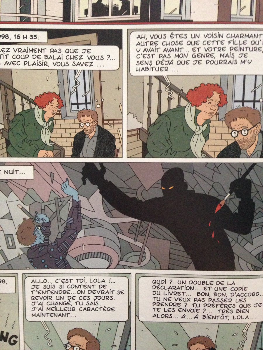 Jolies références à Tintin et Blake et Mortimer dans cette bd oubliée d'Alain Goffin (co-scénarisée par Schuitten et Peeters)