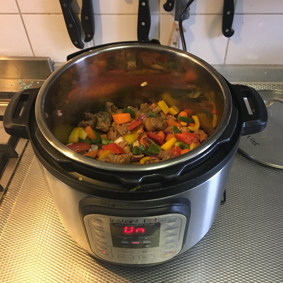 LeoStaal's tweet image. Vandaag #instantpot slowcooker .
