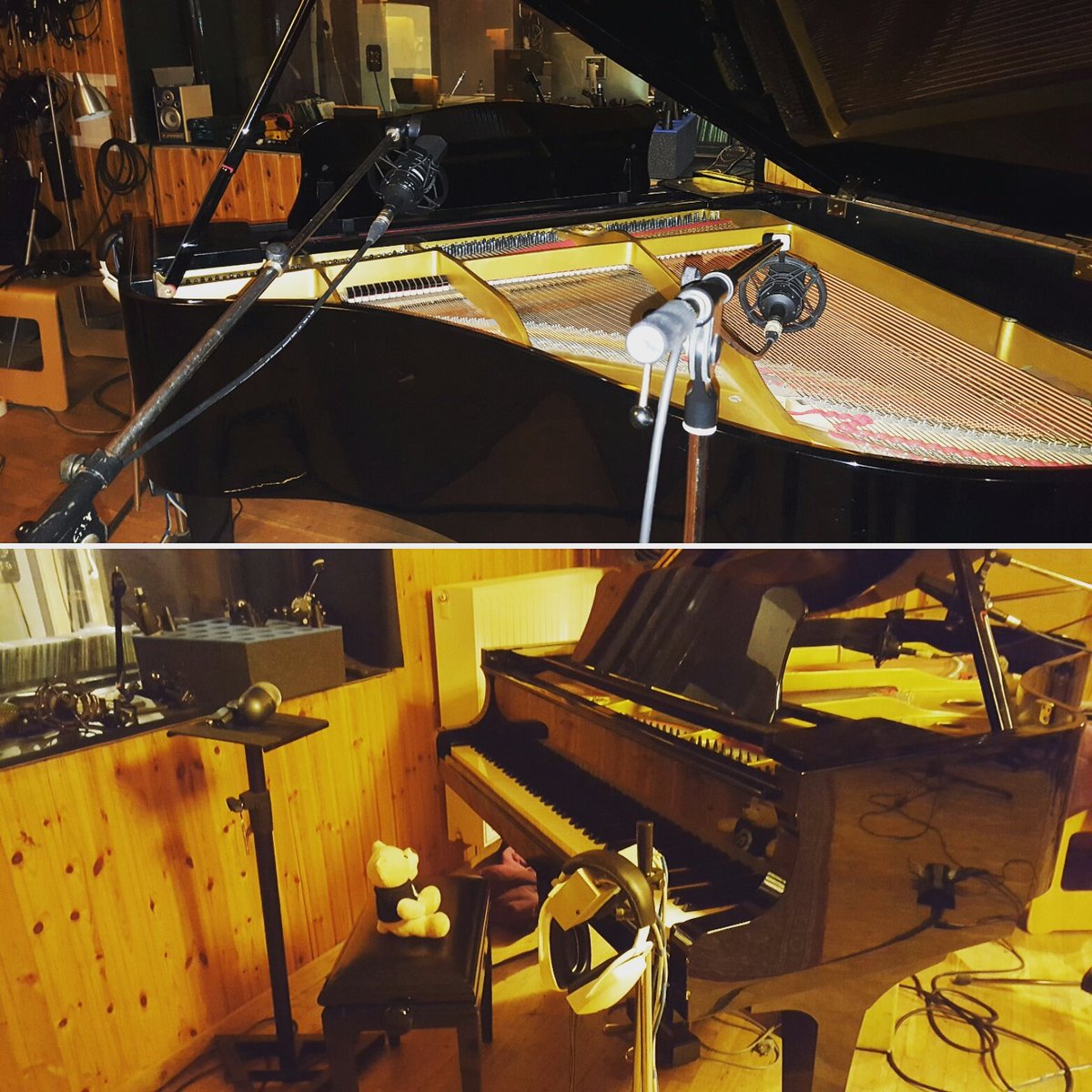 bullets_knives's tweet photo. Recording day 2, the symphonic part ! #carillon #myloversong https://t.co/vp9W9StHvn
