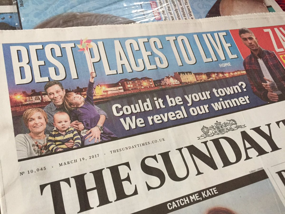 FalmouthTownUK's tweet photo. #Falmouth's done it, the nation's favourite in @TheSTHome Best Places to Live Guide! Testament to GR8 community! #loveFalmouth #stbestplaces https://t.co/zBDs0Kk6Nq