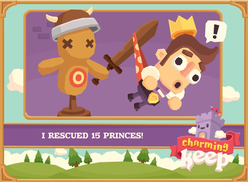 Maxime3600G's tweet photo. I RESCUED 15 PRINCES! #charmingkeep https://t.co/fEjyIuJyg3