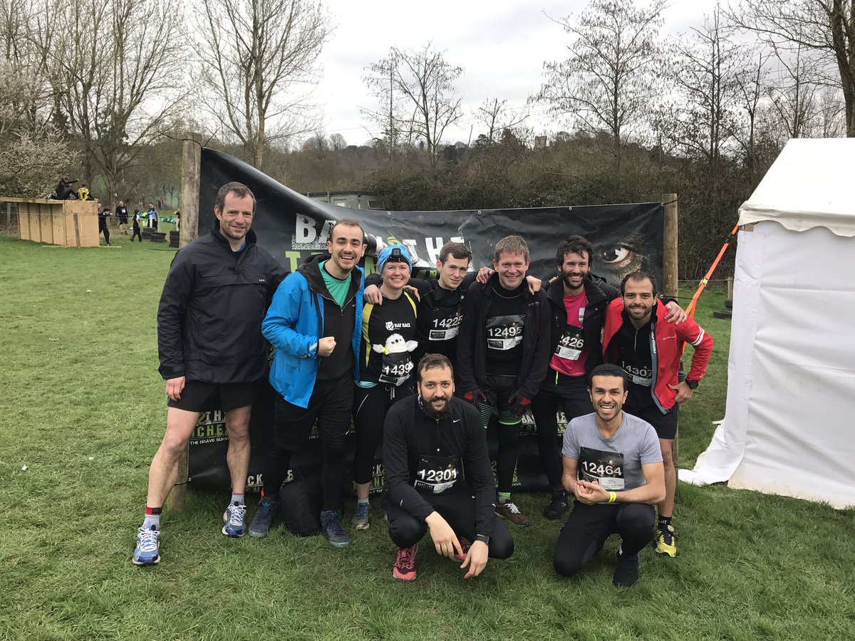 The mighty <a href="/OpenCredo/">OpenCredo</a> team getting ready for a 10k mud run!