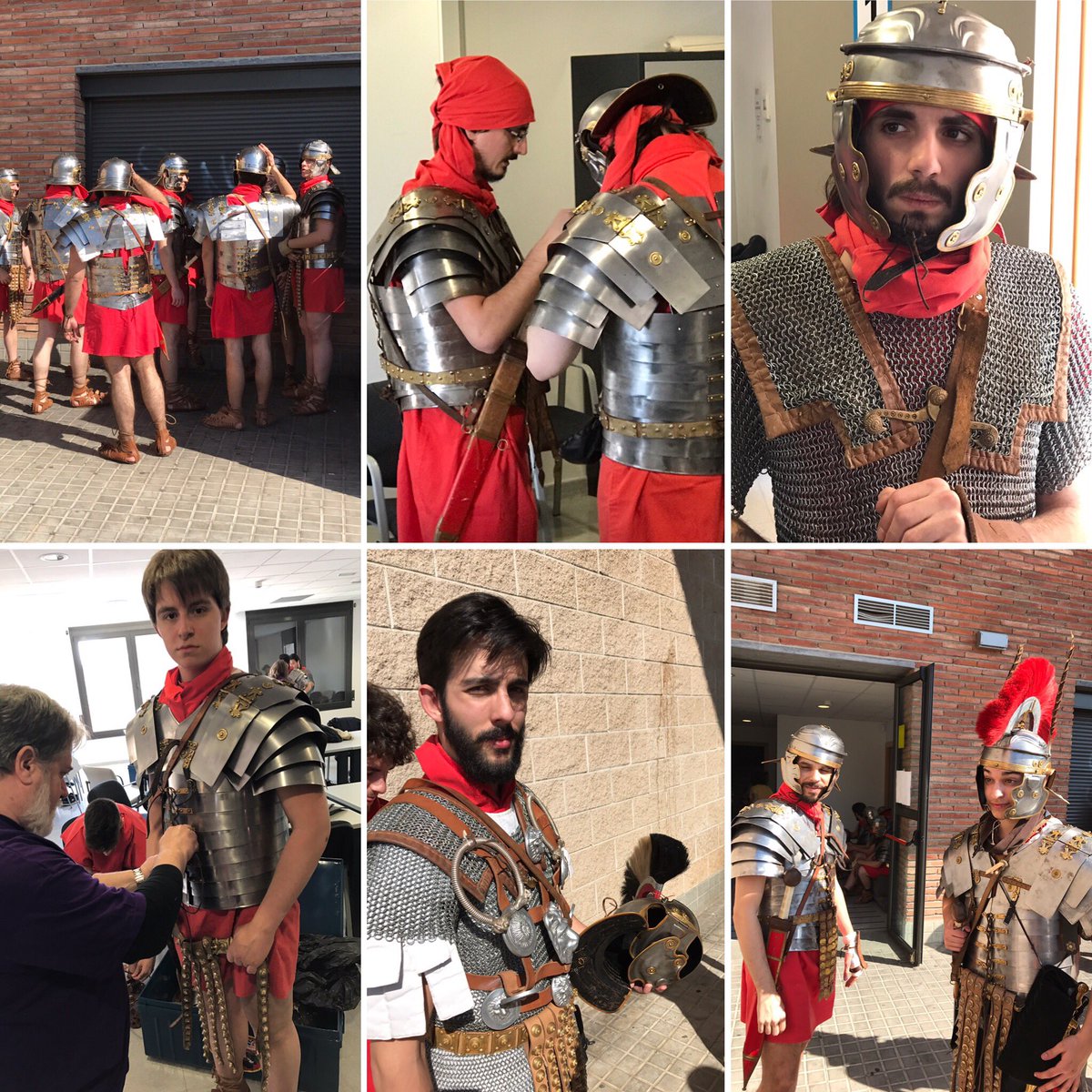 BarcinoOriens's tweet photo. Legio #OnFire
III Festa Romana
2n aniversari del Museu Romà @MuseuRomaPM #CanFerrerons #PremiàDeMar Vos expectamus!
Comencem! #Barcino https://t.co/kPRsvoFTHl