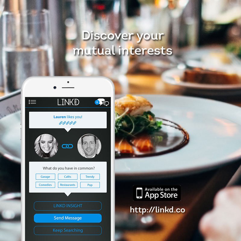 LINKD_CO's tweet photo. https://t.co/rYddim0VfL
#LINKDINTROS
#SimpleSmartHuman
#Dating #Love #RT #News #Tech #Startups #Apps #Match #LINKD https://t.co/KB9l8flzGl