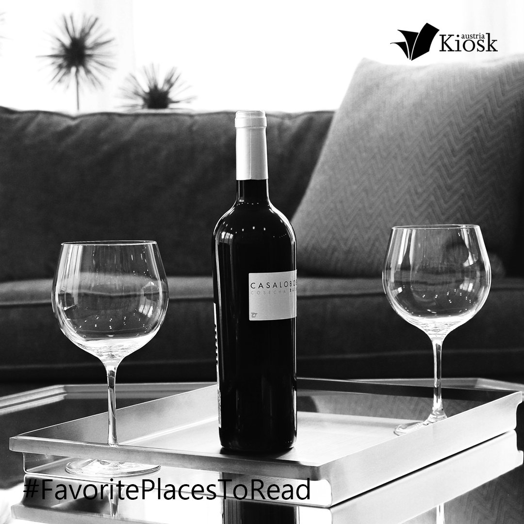 AustriaKiosk's tweet photo. #FavoritePlacesToRead // Auf der Couch bei einem Gläschen Wein. #entspannung https://t.co/i3WVf6LW9e