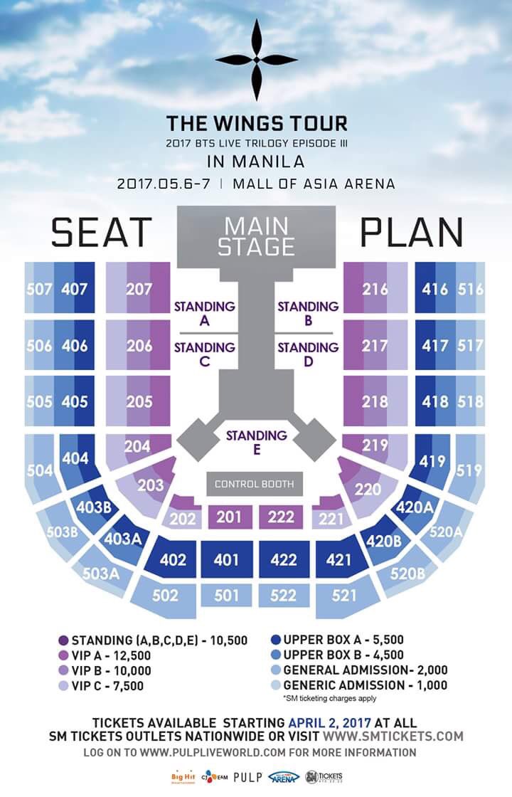 Bts London O2 Arena Seating Chart