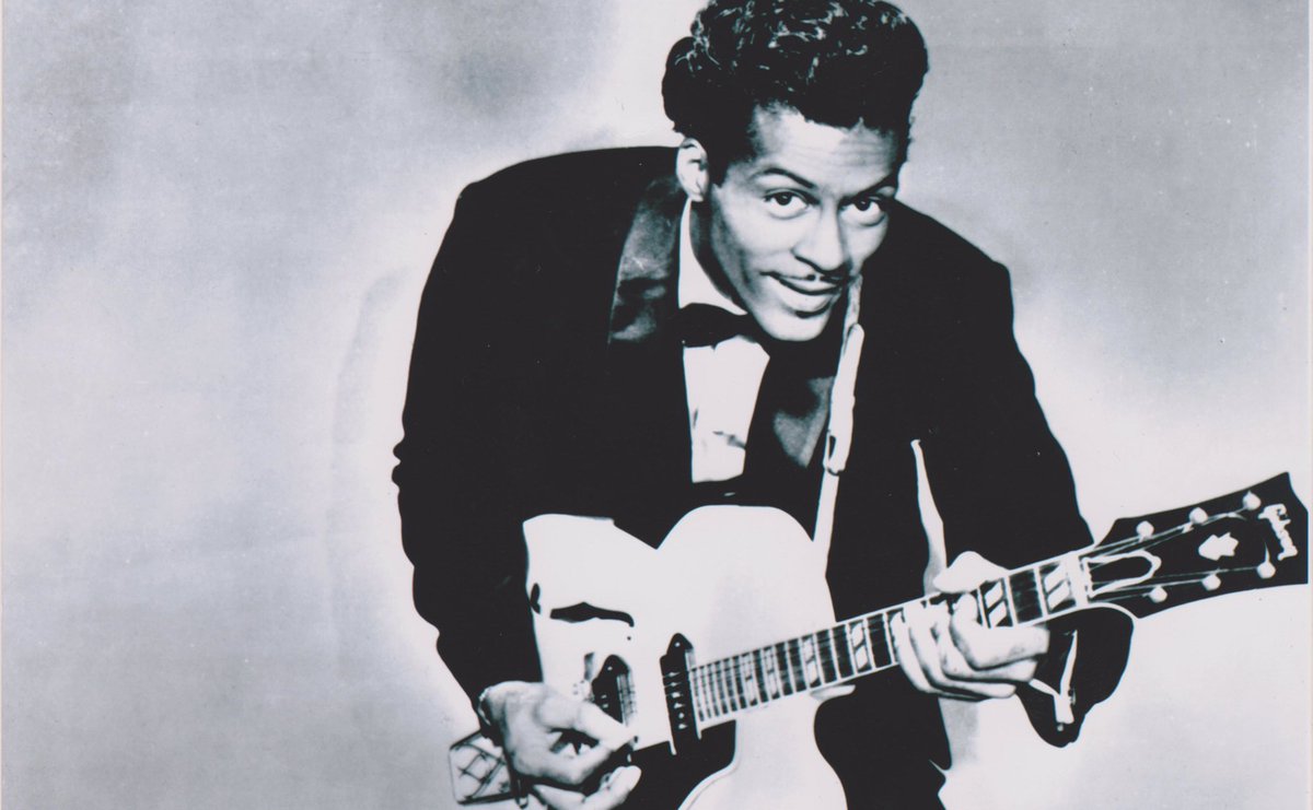 P6Rock's tweet image. R.I.P. Chuck Berry! 
Lennons sa om rockens gudfar: "If you tried to give rock and roll another name, you might call it 'Chuck Berry'.”