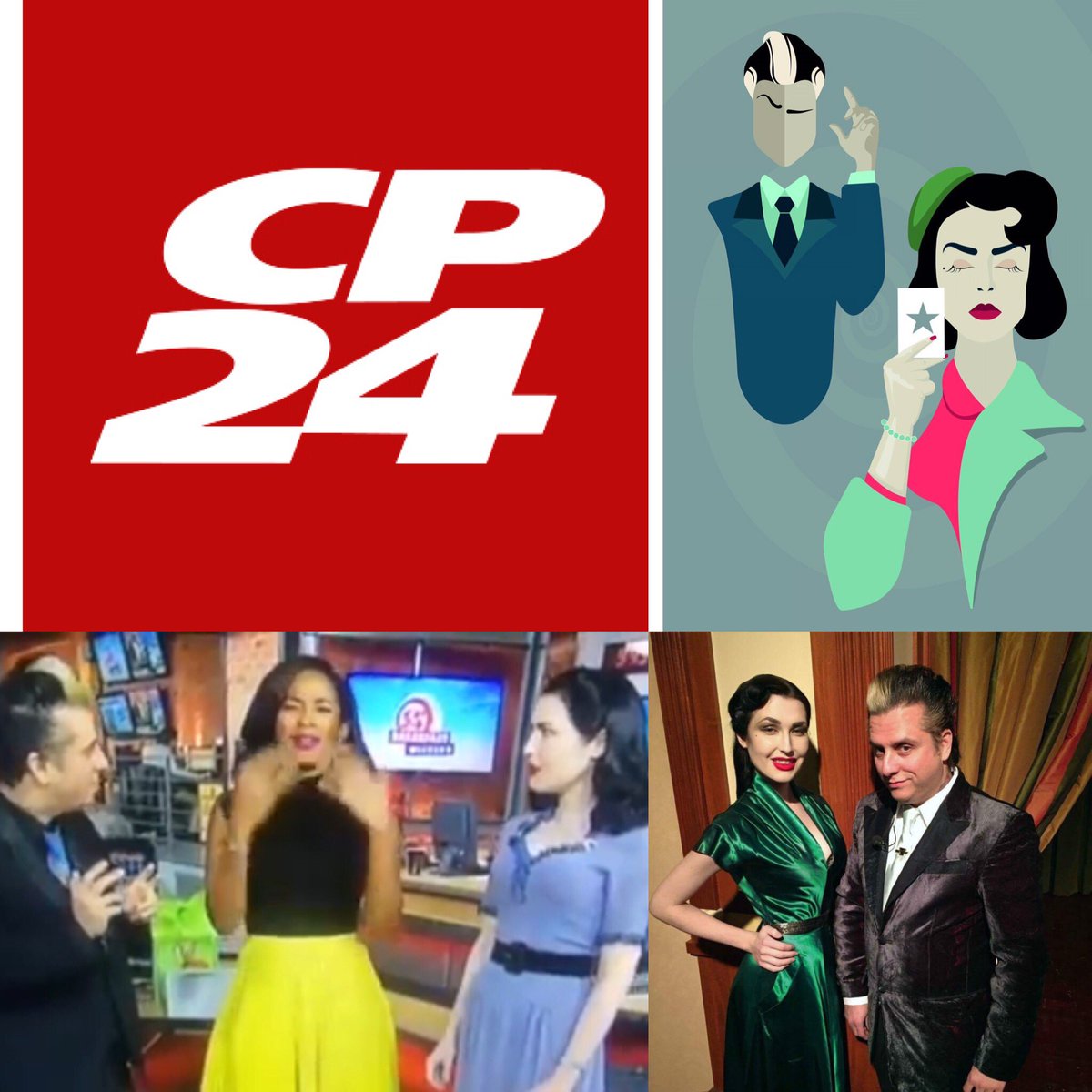 Tune into CP24 this morning around 9 for The Sentimentalists. <a href="/discoursenmagic/">Discourse in Magic</a> <a href="/torontolife/">Toronto Life</a> <a href="/blogTO/">blogTO</a> <a href="/canadasmagic/">Canada's Magic</a> #canadianmentalism