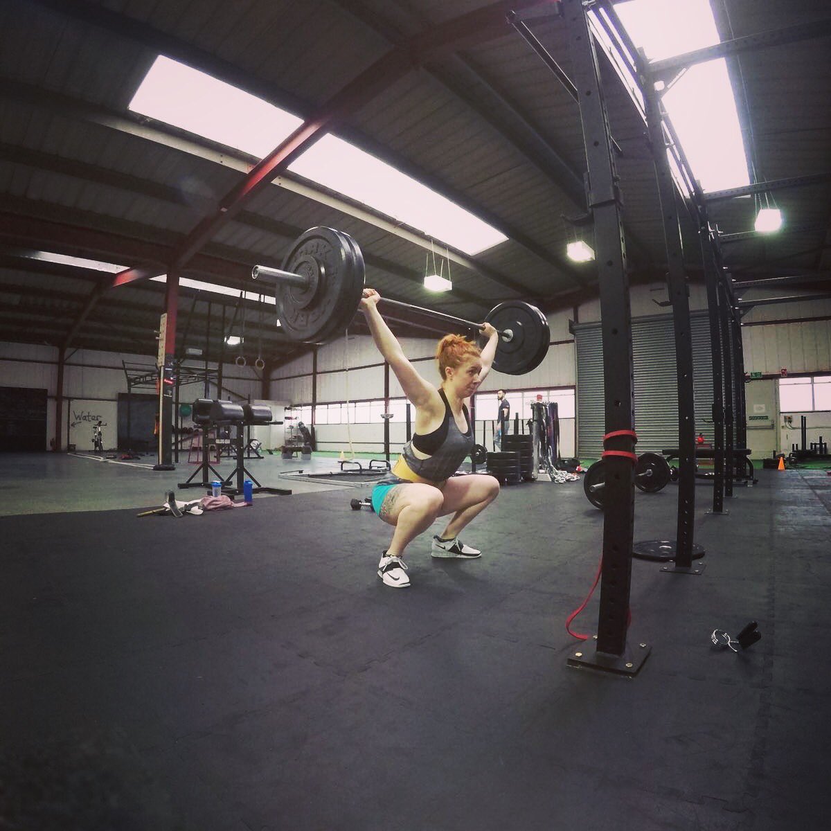 Overhead Squats Today <a href="/CompoundCardiff/">The Compound</a>