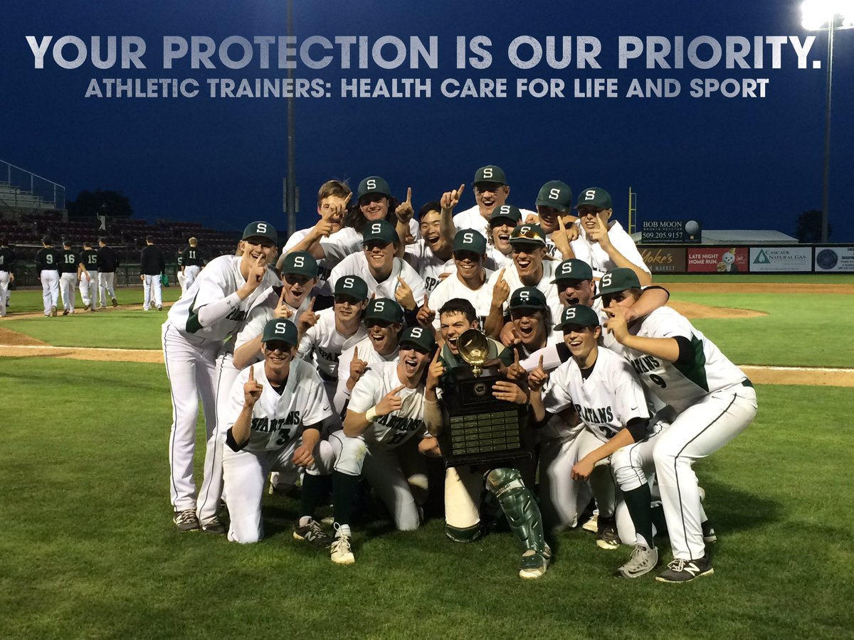 Whether you're a champion or last in the league, your athletic trainer has your back!  #NATM2017
