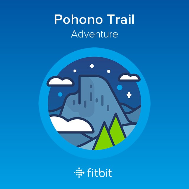 PtMollie's tweet photo. I hiked Pohono Trail on a Fitbit Adventure. Yeah for #longruns. @FitbitUK #fitbitfifty https://t.co/n7XP6Ayms5