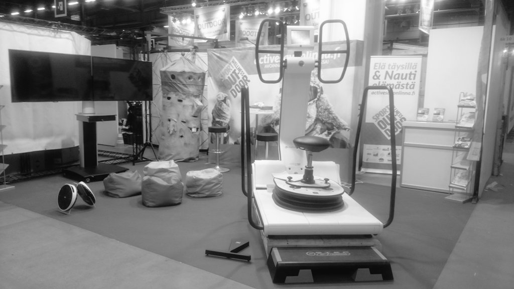 activesavonlinn's tweet photo. #GoExpo-messut ovat vuoden 2017 osalta ohi. Kiitos kaikille messuosastollamme käyneille! https://t.co/oU1oa2aNgq