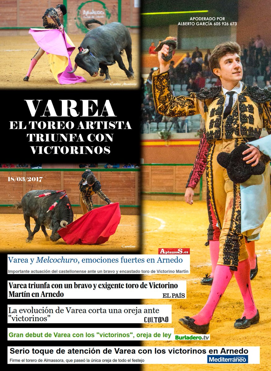 🏆VAREA: EL TOREO ARTISTA TRIUNFA CON VICTORINOS!