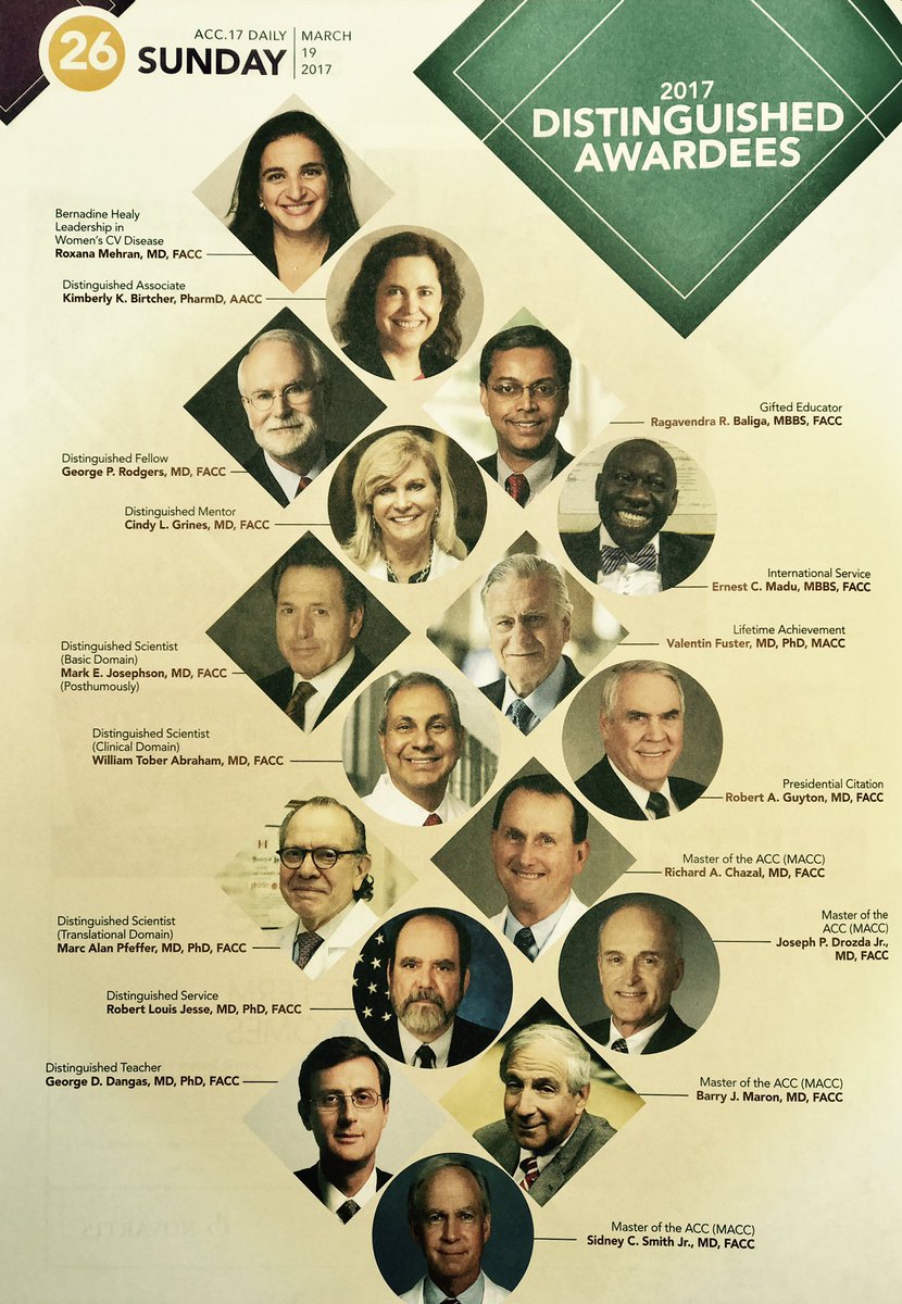 #ACC17 Distinguised Awardees. Inspirational group. Aspire to reach the top- Remember, no one knows where the top is.