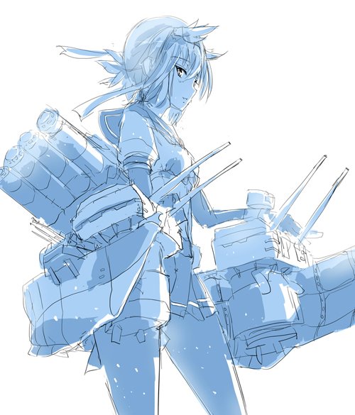 初月ちゃん.こんなんに声かけられたら惚れるにきまってる #艦これ 