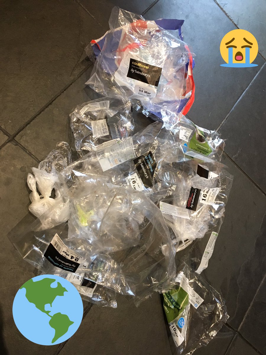 JessicaFrost12's tweet photo. Why is our food packed in this stuff The🌍is drowning in plastic ending up in soil &amp; seas eaten by animals @sainsburys bring back paperbags https://t.co/U8SYiQrcoH