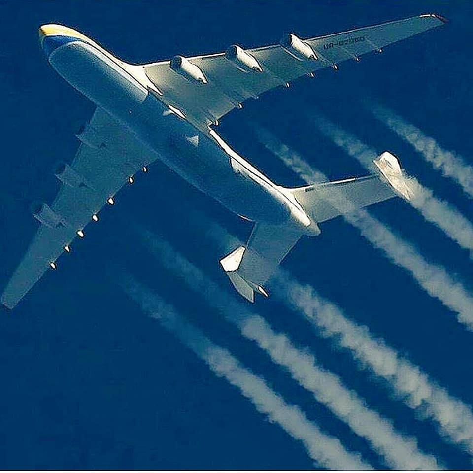 أكبر طائرة في العالم Antonov An-225 Mriya  في مهمة جديدة C7SBQlEWkAQAuEf