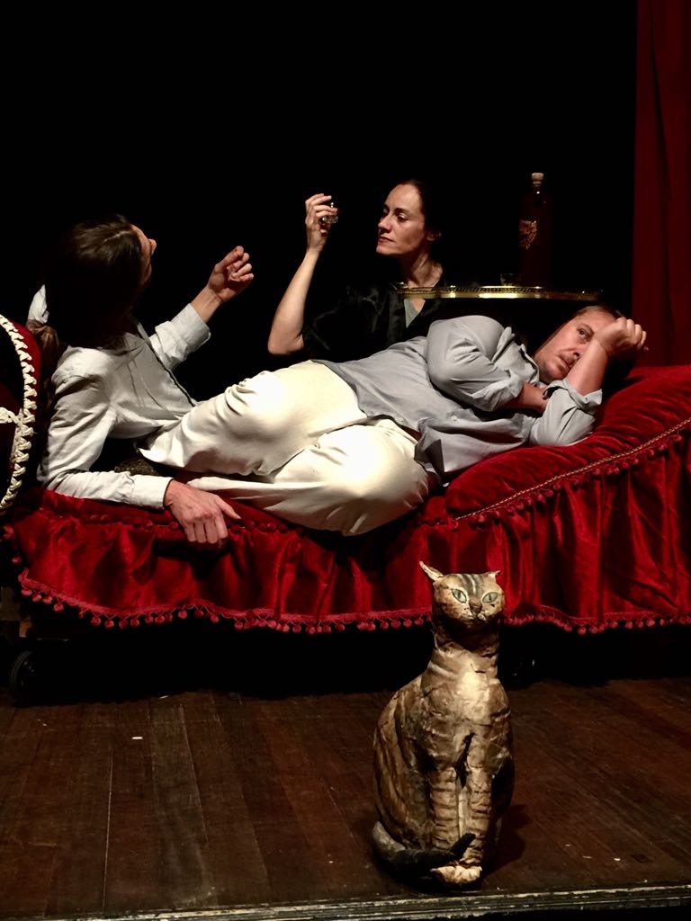 Jose_M_Ramos_'s tweet photo. Ensayos de #LaCabezaDelBautista Valiente puesta en escena de #IrinaKouberskaya para el #Incentenario del @cbamadrid. Impactante cada ensayo https://t.co/aYsMwScn7S