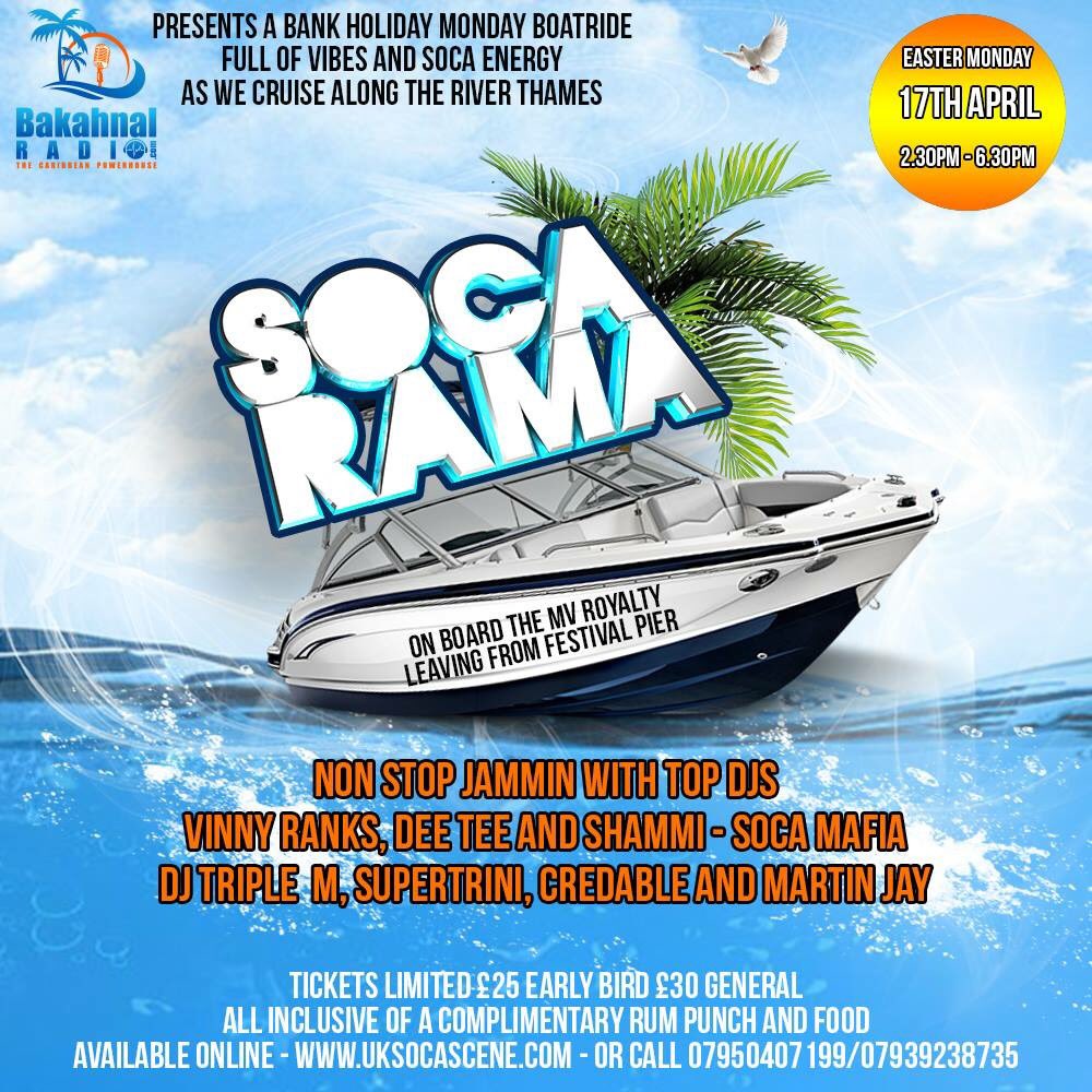 SocaMafiaUk's tweet photo. @SuperTriniSoca @djtriplemuk @Credable @Martinjay @SocaMafiaUk @BakahnalRadio #socarama https://t.co/h3NSyIu22H