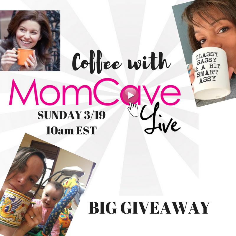 LIVE at 10am EST on our Facebook page. It's Coffee w <a href="/MomCaveTV/">MomCaveTV's Jennifer Weedon Palazzo</a> Giveaway! (and the fire department is here ow.ly/U5Lb30a30K9 !)