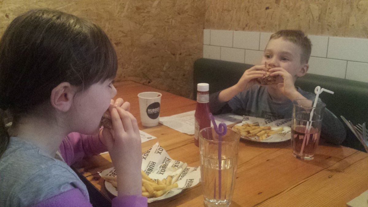 Kids will never ask to go to McDonald's again now they've had a <a href="/HubBoxExeter/">Hubbox Exeter</a> pulled pork bun