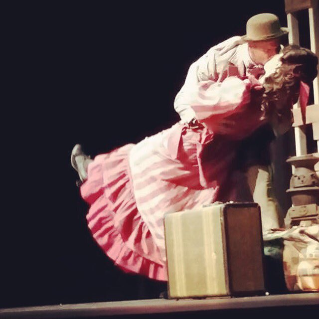 RayChaaya's tweet photo. Showing #AdoAnnie how it's done in Persia #Oklahoma #PersianGoodbye #musicaltheatre #AliHakim https://t.co/cb9xKSEXYY