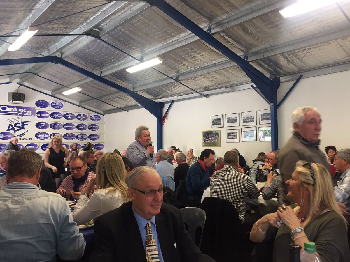 RonnyMazzoleni's tweet photo. Ambiance fair-play et gourmande #ASFRugby https://t.co/yHfymgd83P