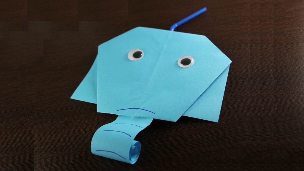 CraftParade's tweet photo. Paper Elephant with Moving Trunk https://t.co/6qMVO4PBWN