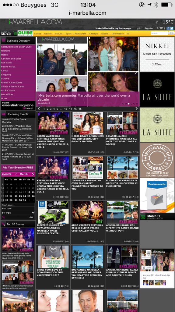 imarbellacom's tweet photo. https://t.co/8F3yXh1y2E https://t.co/FEx44bQLjO have published last 8 years 2500 galleries! BE SEEN, BE VISIBLE #imarbella #marbella https://t.co/HmDTKcDT77