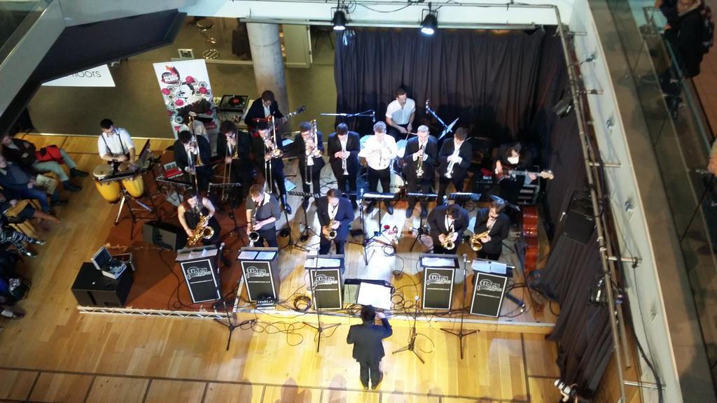 The <a href="/BrisHornstars/">Bristol Hornstars</a> smashing it right now <a href="/BristolJazzFest/">Bristol Jazz Fest</a> <a href="/Colston_Hall/">New name: Bristol Beacon</a>!