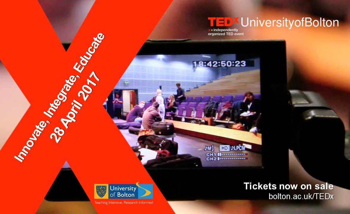 TEDxUoBolton's tweet photo. Creating a powerful venue for spreading ideas @BoltonUni #ExperienceBolton #exceptionalfacilities
Join us April 28 https://t.co/JKrL4tppaK https://t.co/xmjLI6koci