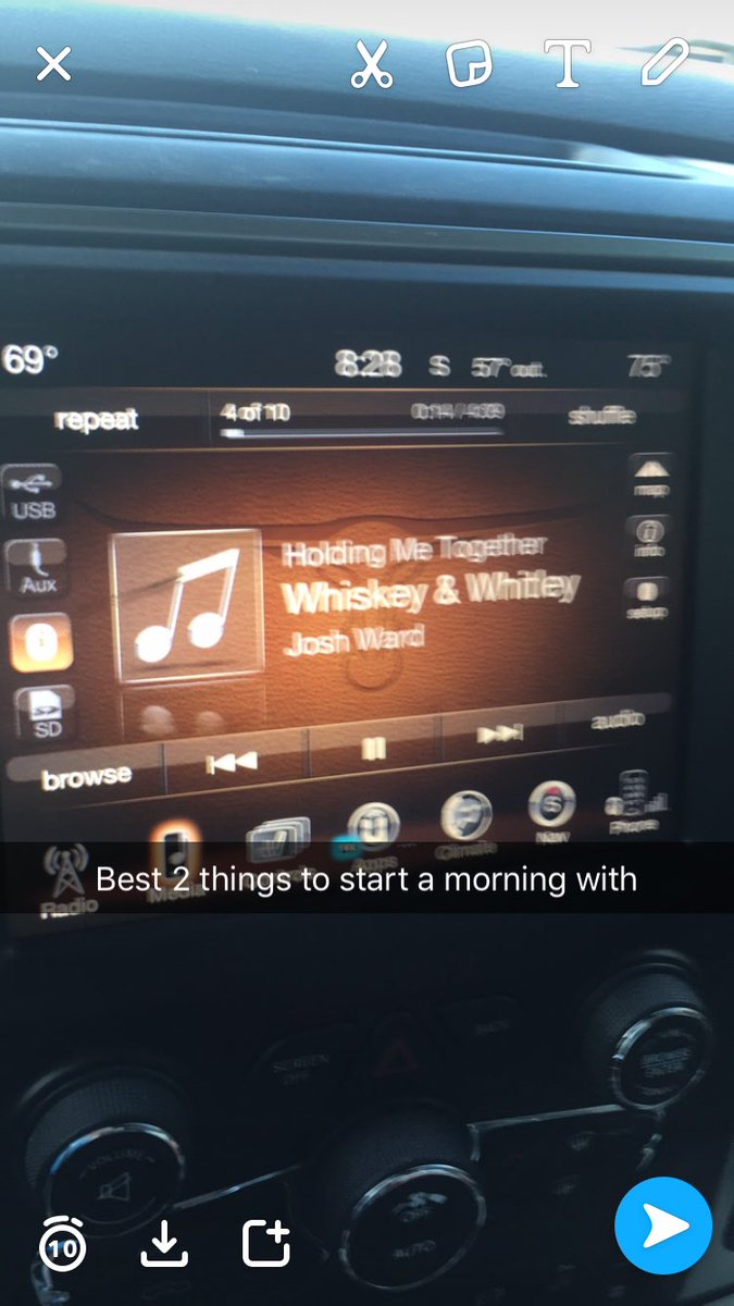 2 of the best things to start a morning with! <a href="/joshwardmusic/">Josh Ward</a>